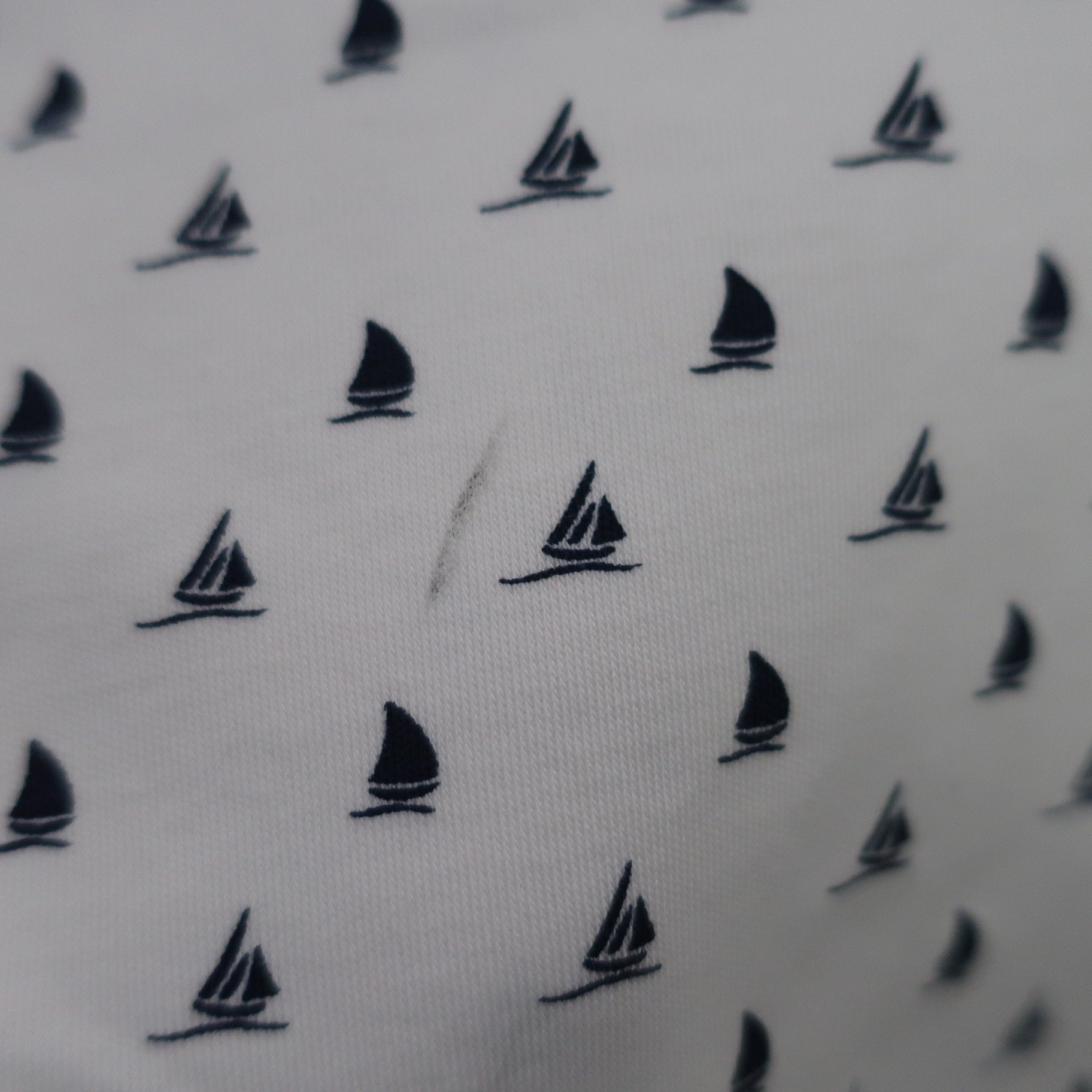 Polo by Ralph Lauren(ポロ ラルフローレン) ポロシャツ 白ネイビー メンズ M B