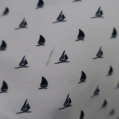 Polo by Ralph Lauren(ポロ ラルフローレン) ポロシャツ 白ネイビー メンズ M B