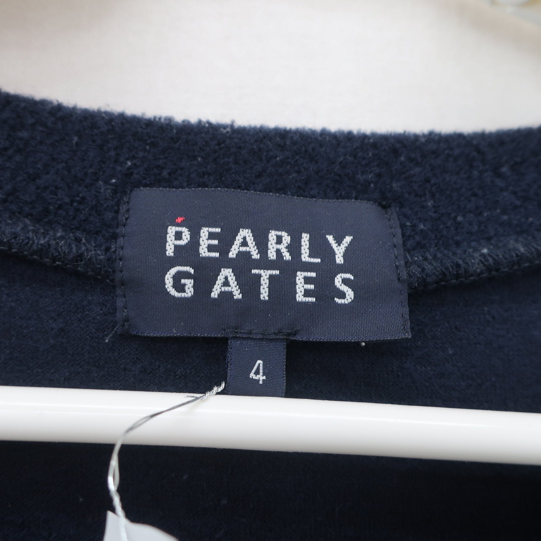 PEARLY GATES(パーリーゲイツ) 半袖ボアシャツ ネイビー メンズ 4 053-6241901 B