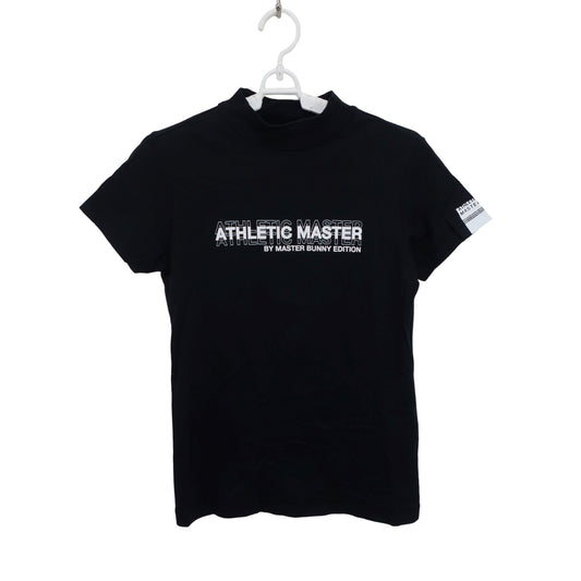 MASTER BUNNY EDITION(マスターバニーエディション) 半袖モックネックシャツ 黒 レディース 0 759-1167322 B