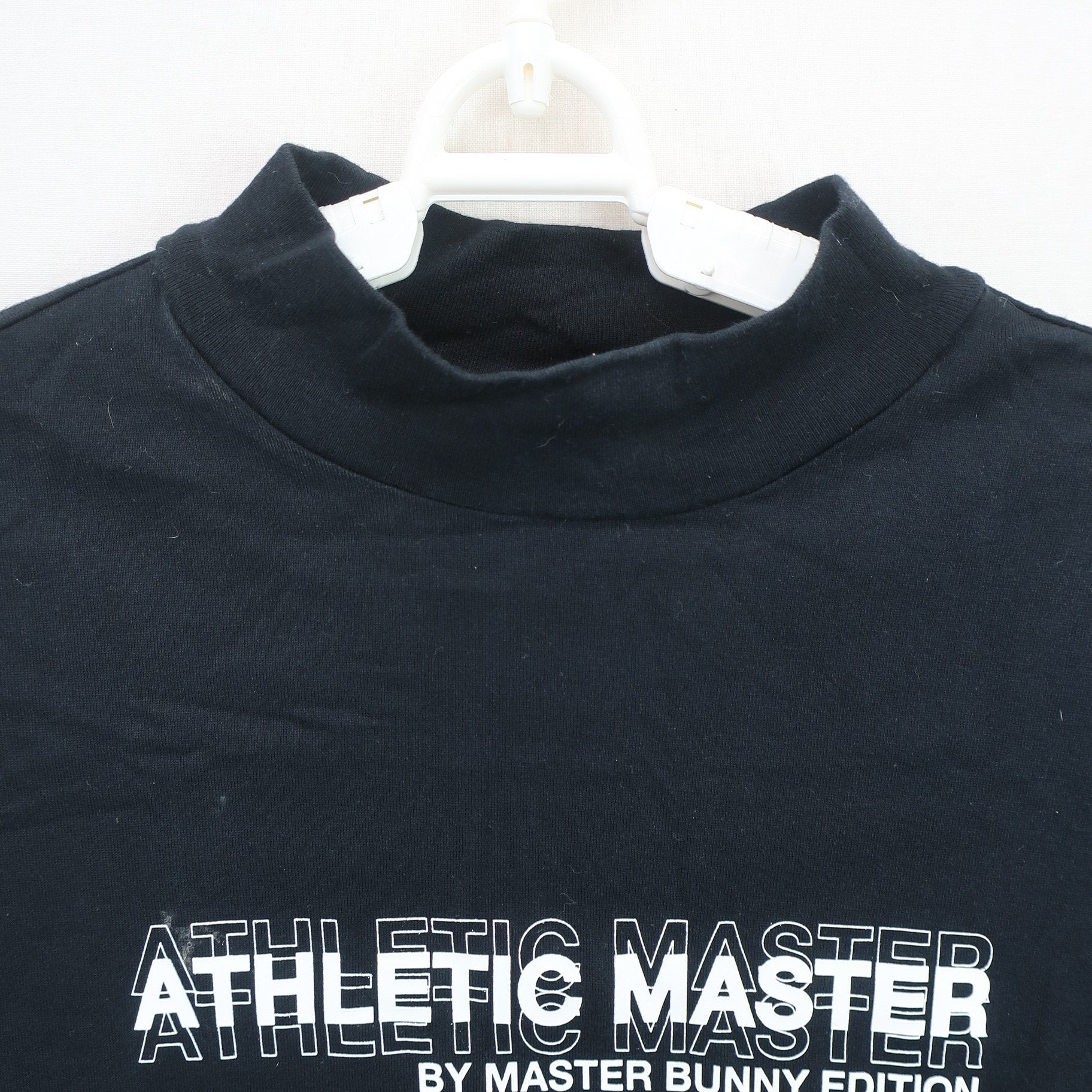 MASTER BUNNY EDITION(マスターバニーエディション) 半袖モックネックシャツ 黒 レディース 0 759-1167322 B