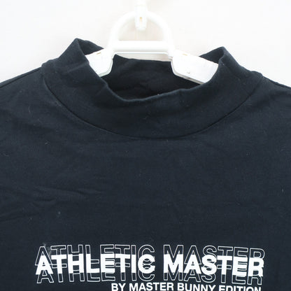 MASTER BUNNY EDITION(マスターバニーエディション) 半袖モックネックシャツ 黒 レディース 0 759-1167322 B