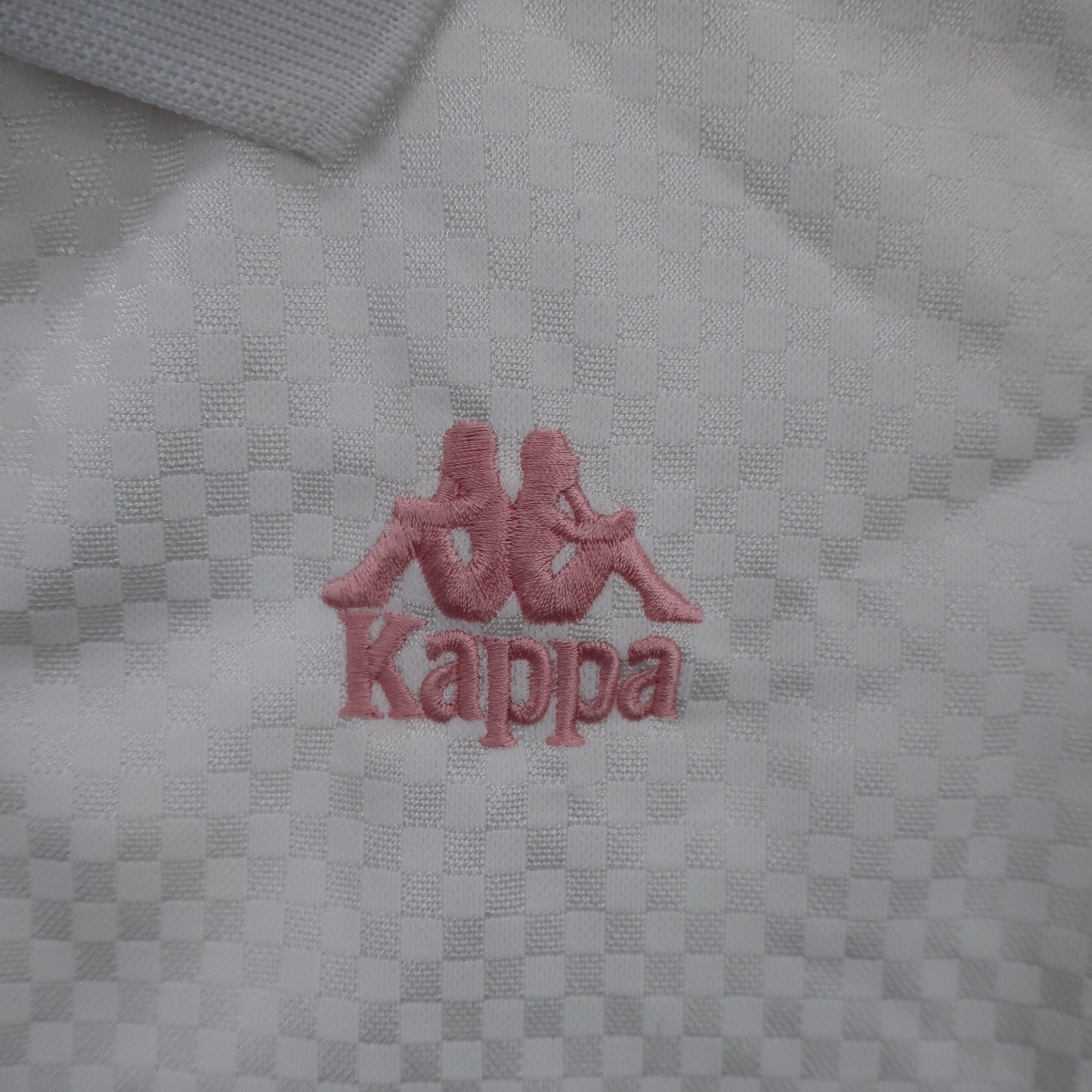 Kappa(カッパ) ノースリーブポロシャツ 白 レディース M A