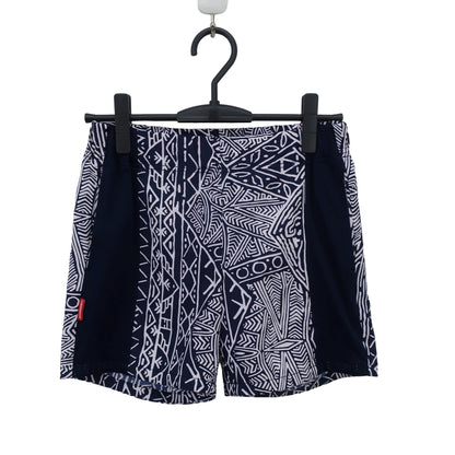 Rosasen(ロサーセン) ショートパンツ ネイビー白総柄 レディース S A