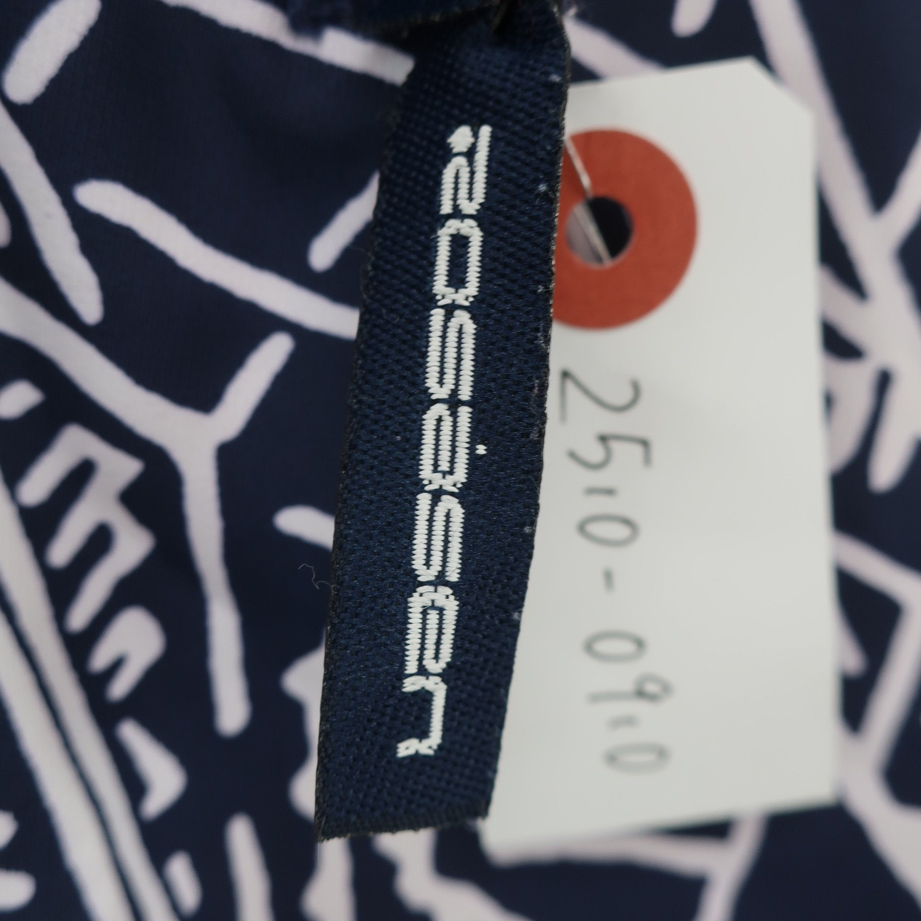 Rosasen(ロサーセン) ショートパンツ ネイビー白総柄 レディース S A