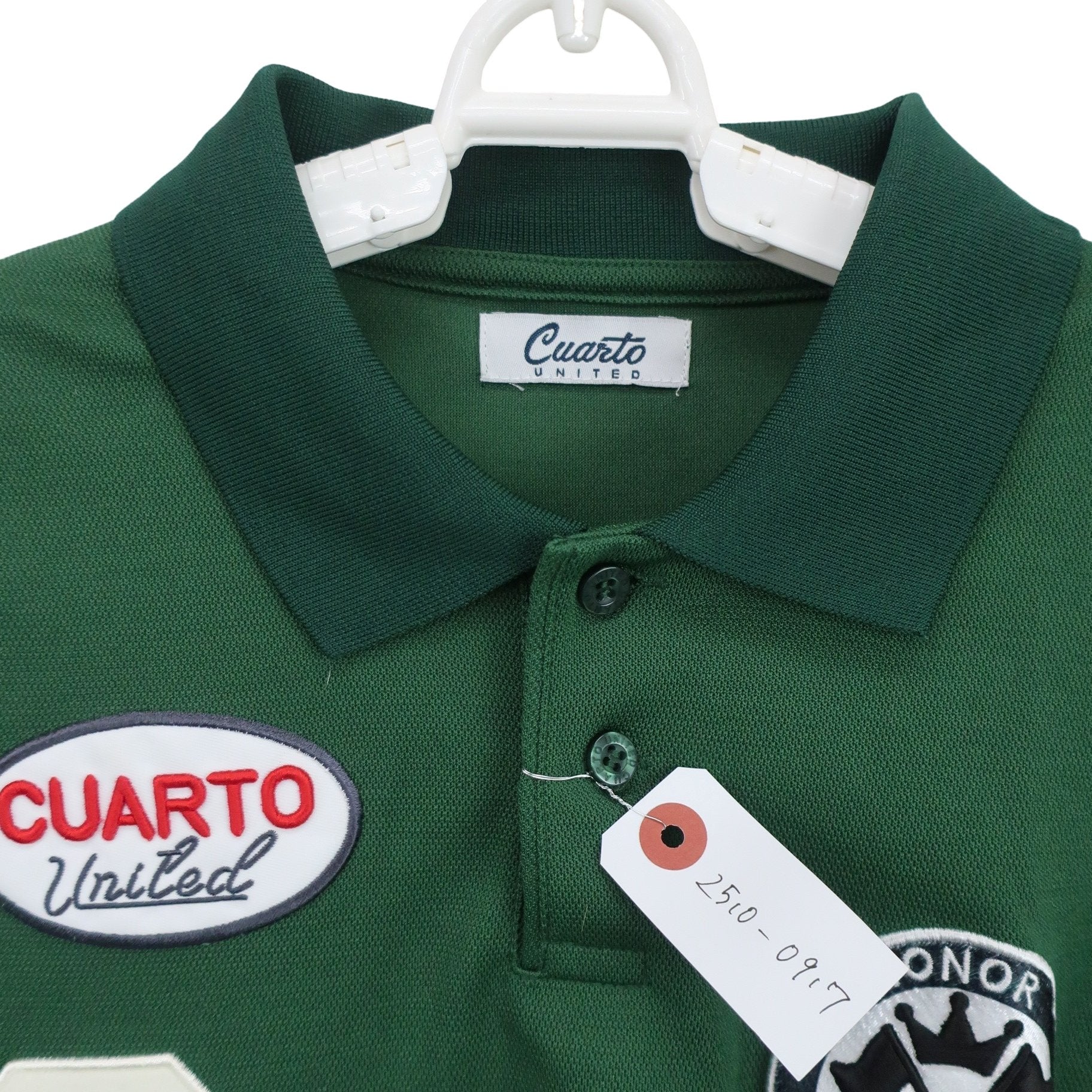 Cuarto UNITED(クアルトユナイテッド) ポロシャツ 緑 レディース XS A
