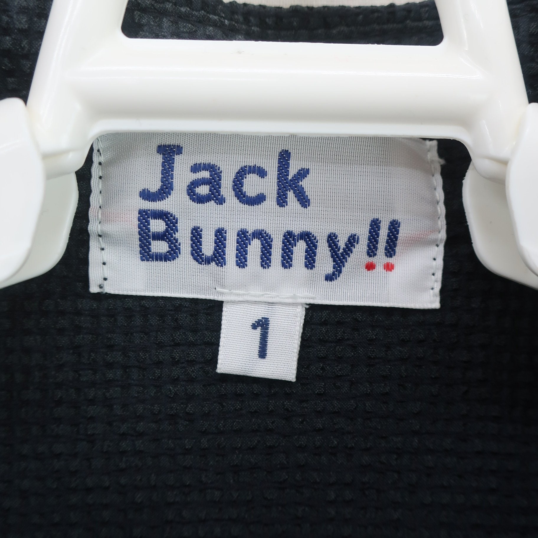 Jack Bunny(ジャックバニー) ポロシャツ 黒 レディース 1 263-0160368 A