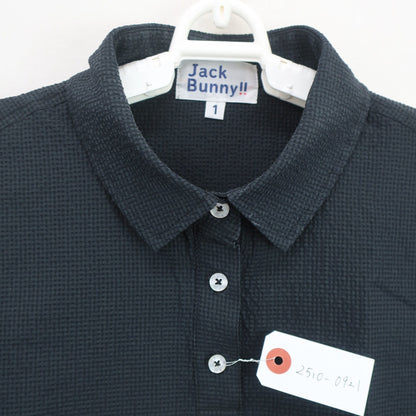 Jack Bunny(ジャックバニー) ポロシャツ 黒 レディース 1 263-0160368 A