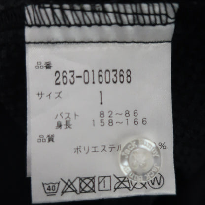 Jack Bunny(ジャックバニー) ポロシャツ 黒 レディース 1 263-0160368 A