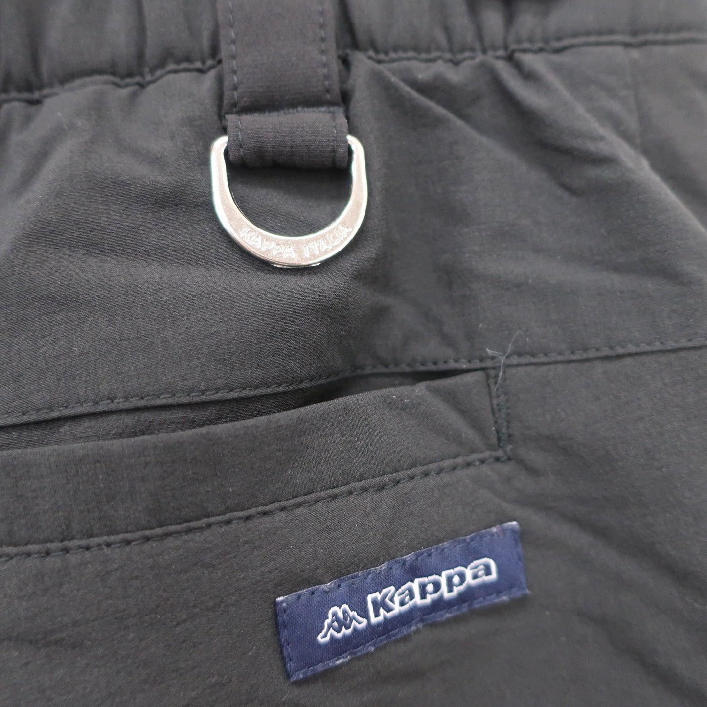 Kappa(カッパ) ナイロンパンツ 黒 レディース S A