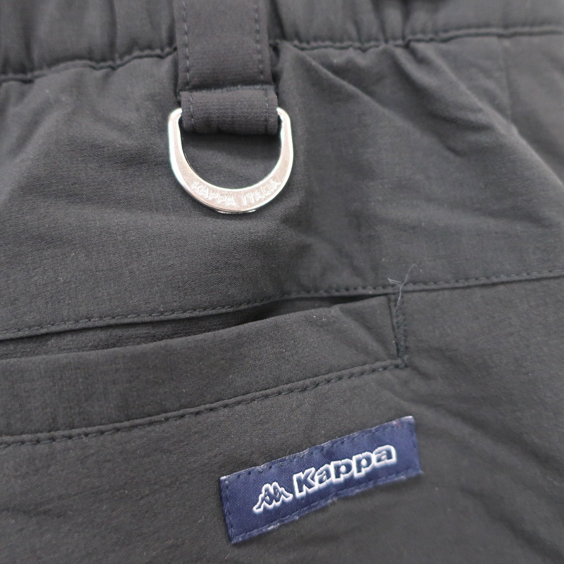 Kappa(カッパ) ナイロンパンツ 黒 レディース S A