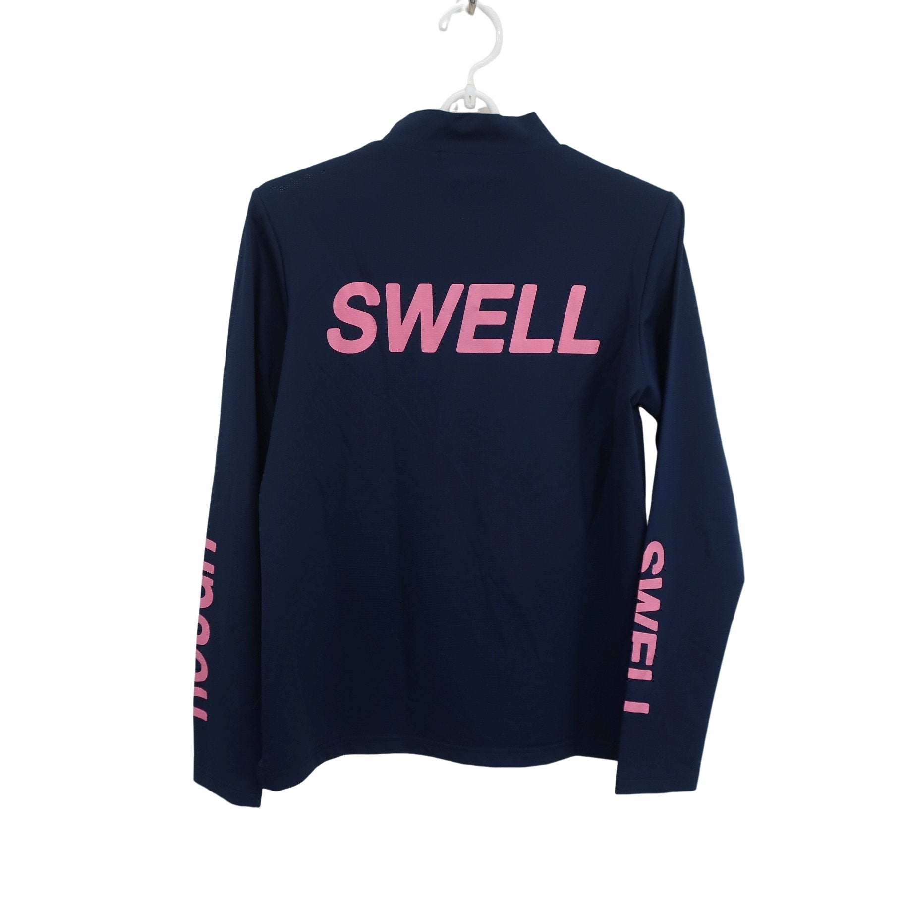 rough&swell(ラフ＆スウェル) ハイネックシャツ ネイビー レディース M A