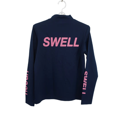 rough&swell(ラフ＆スウェル) ハイネックシャツ ネイビー レディース M A
