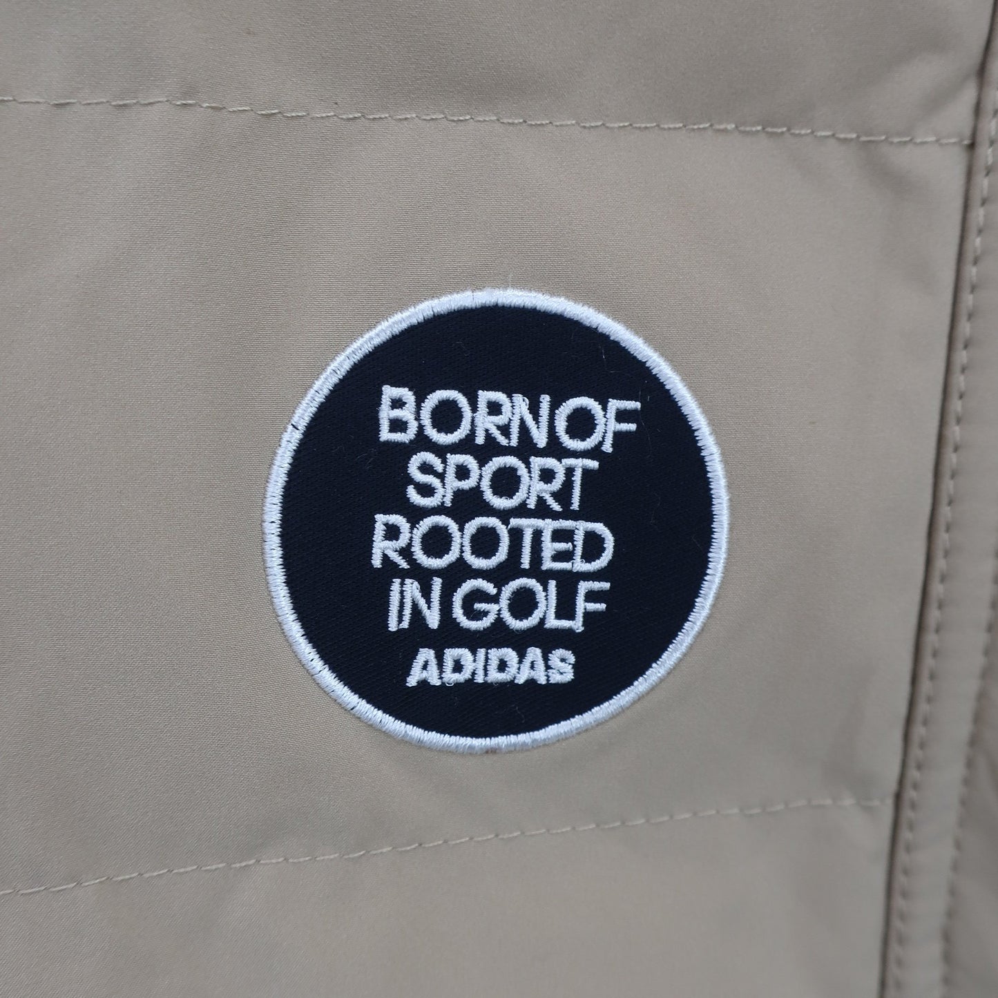 adidas(アディダス) ダウンジャケット ベージュネイビー レディース S/P A