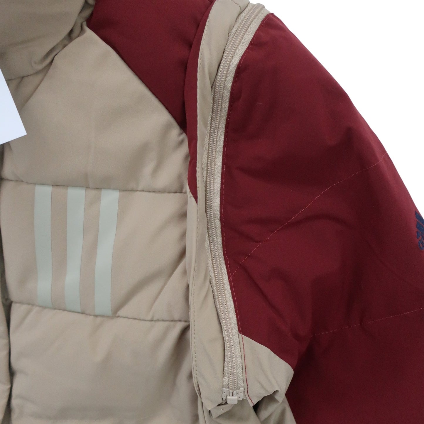 adidas(アディダス) ダウンジャケット ベージュネイビー レディース S/P A