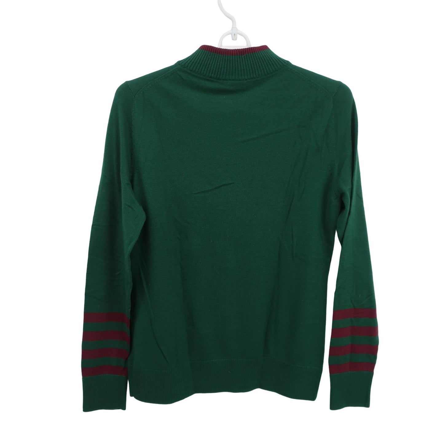 Kappa(カッパ) ハーフジップニットシャツ 緑 レディース M B