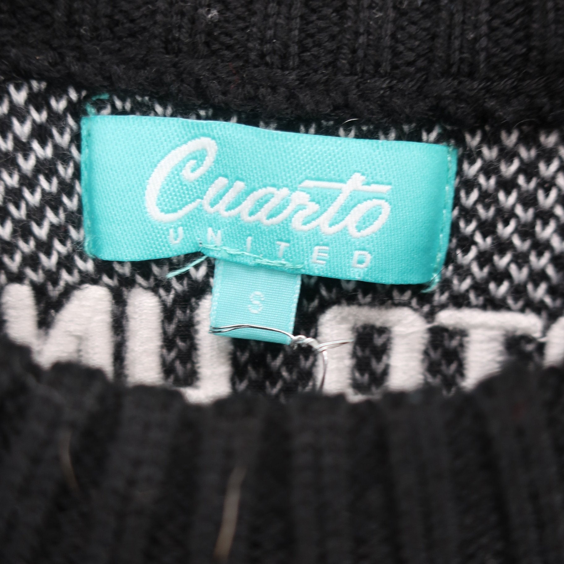 Cuarto UNITED(クアルトユナイテッド) セーター 黒 レディース S A