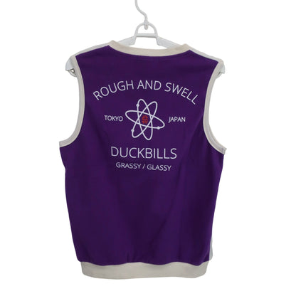 rough&swell(ラフ＆スウェル) ベスト 白 レディース M A