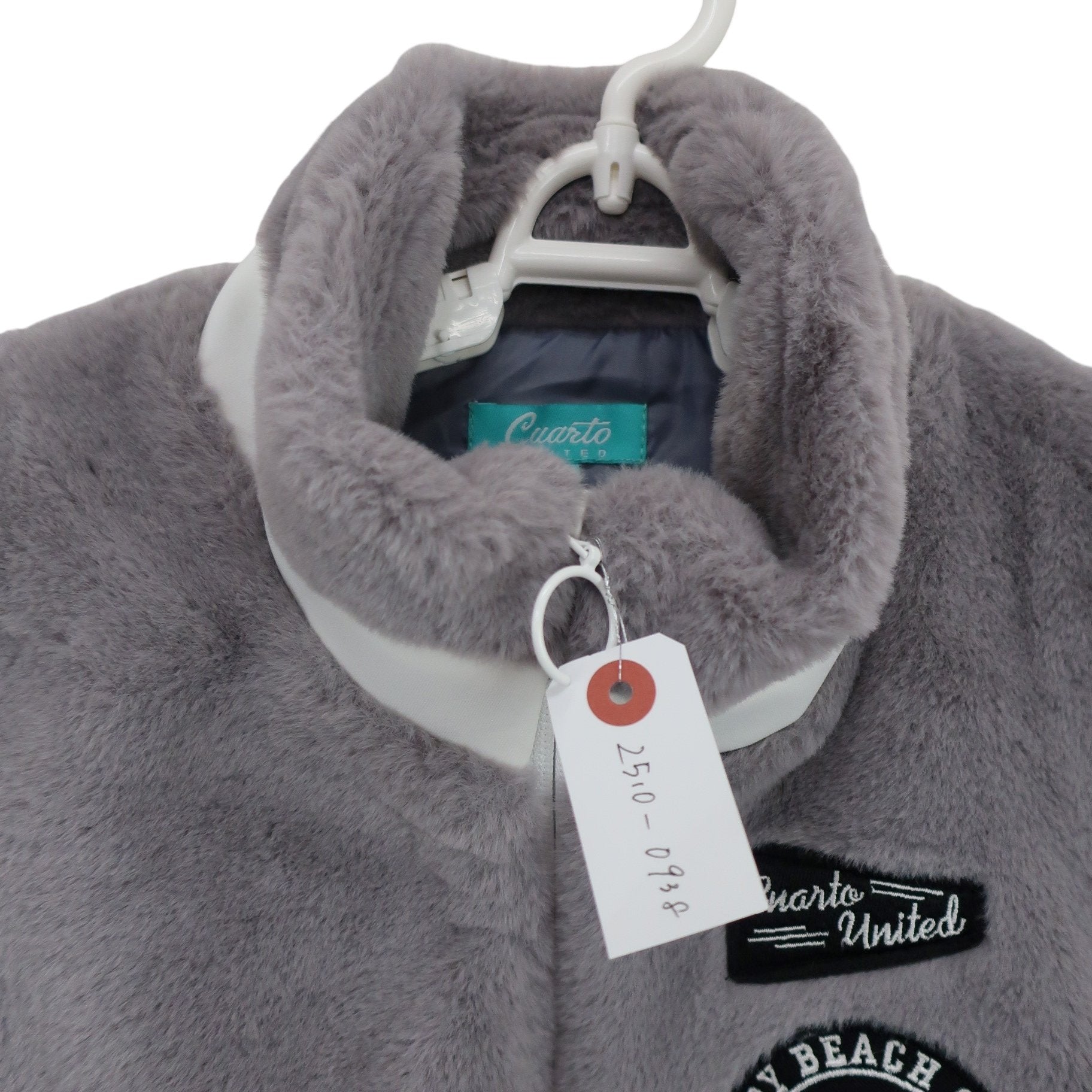 Cuarto UNITED(クアルトユナイテッド) ボアベスト グレー レディース M A