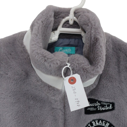 Cuarto UNITED(クアルトユナイテッド) ボアベスト グレー レディース M A