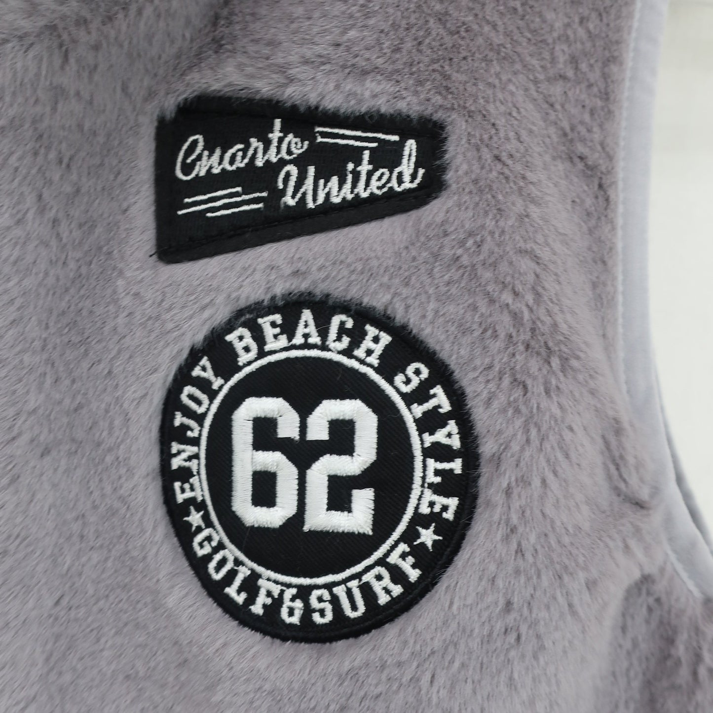 Cuarto UNITED(クアルトユナイテッド) ボアベスト グレー レディース M A