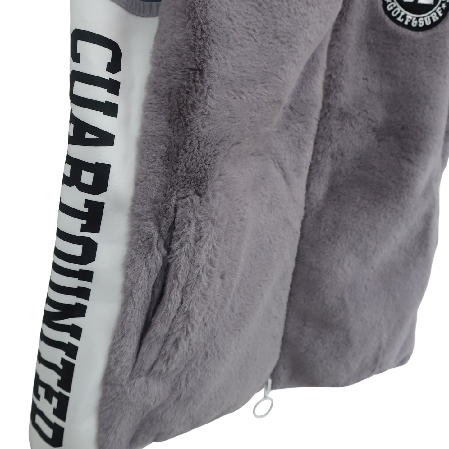 Cuarto UNITED(クアルトユナイテッド) ボアベスト グレー レディース M A