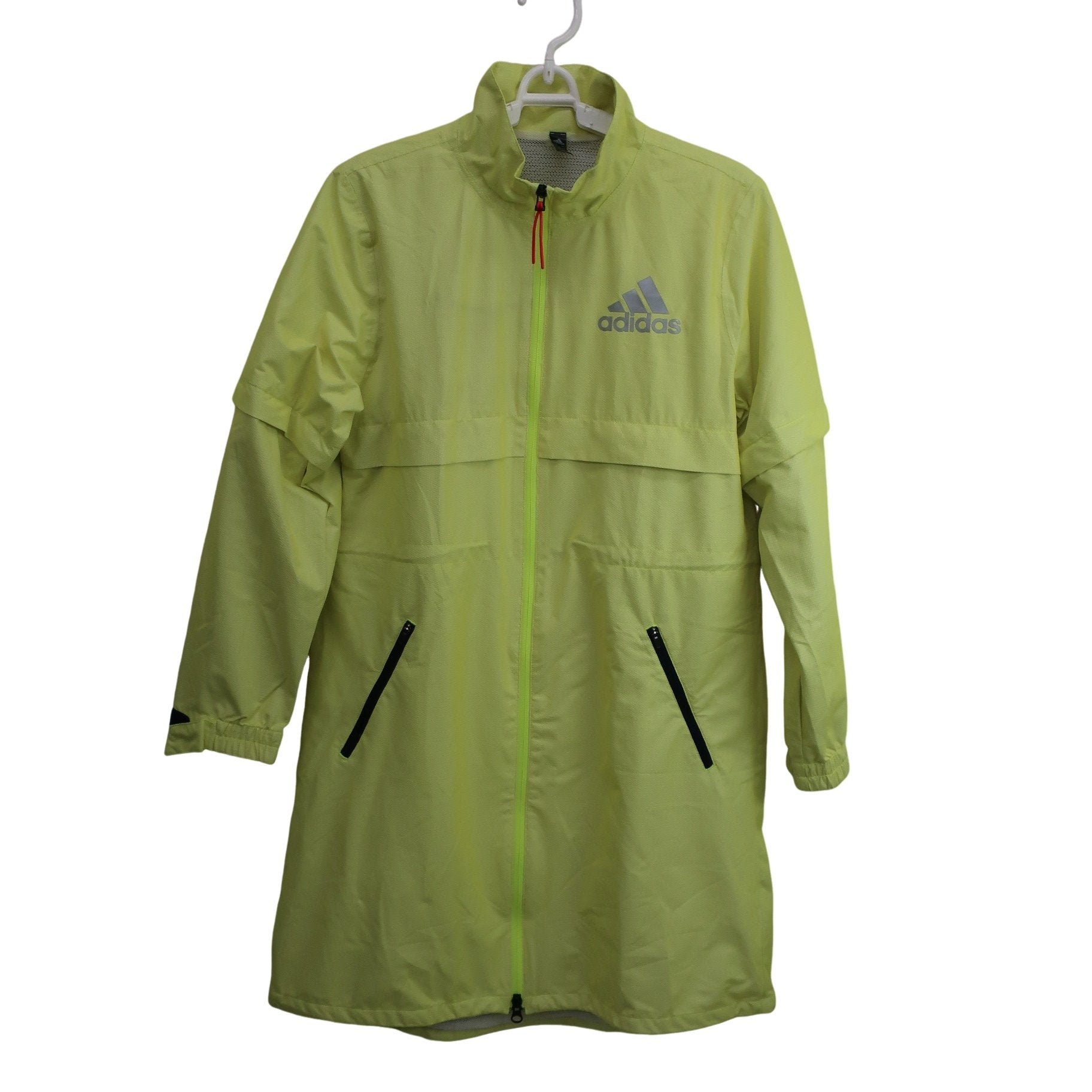 adidas(アディダス) レインワンピース&レッグカバーセット 黄色 レディース M A
