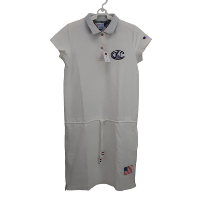 Champion(チャンピオン) ワンピース 白 レディース MEDIUM A