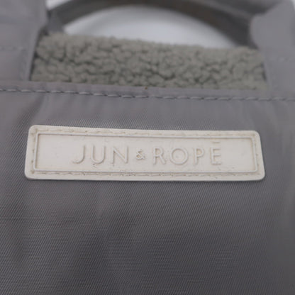 Jun and Rope(ジュン アンド ロペ) ボアカートバッグ グレー フリーサイズ A
