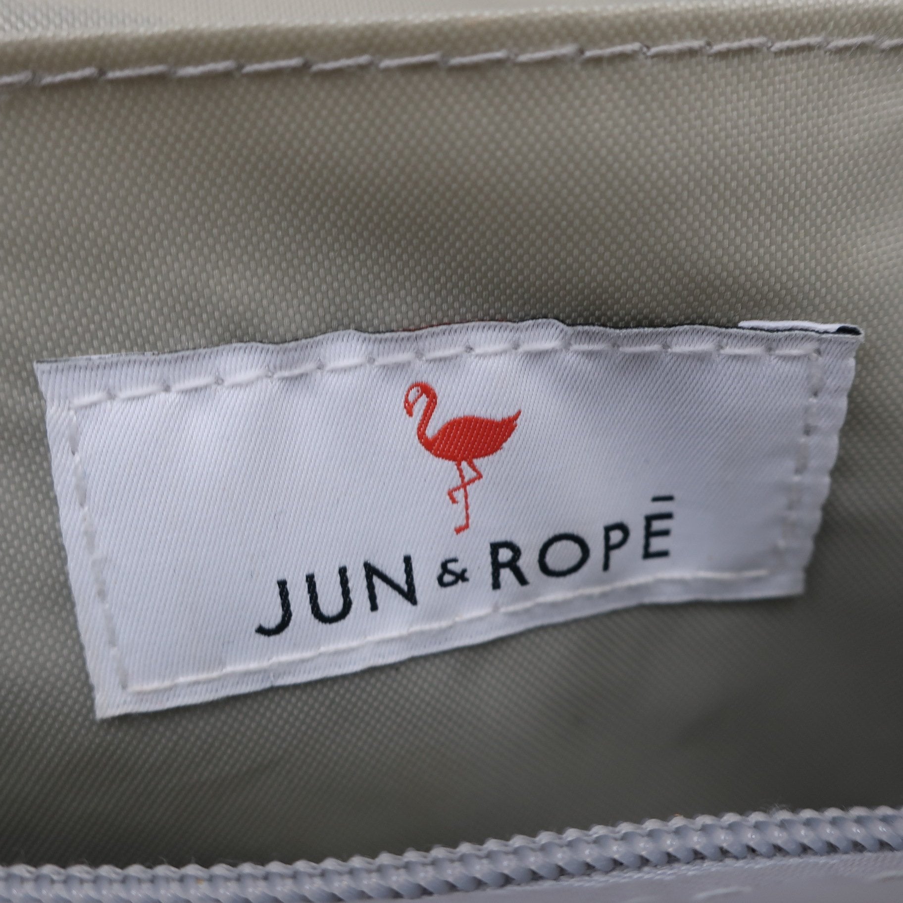 Jun and Rope(ジュン アンド ロペ) ボアカートバッグ グレー フリーサイズ A