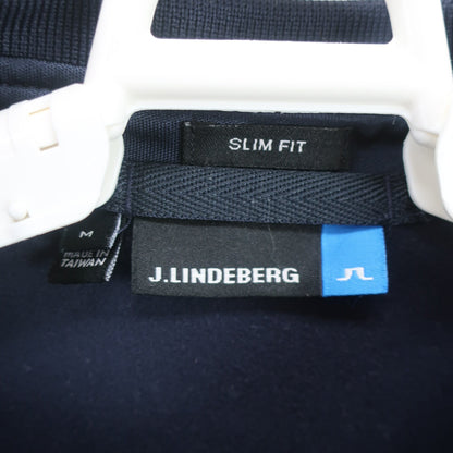 J.LINDEBERG(ジェイ リンドバーグ) 長袖ポロシャツ 黒 メンズ M B