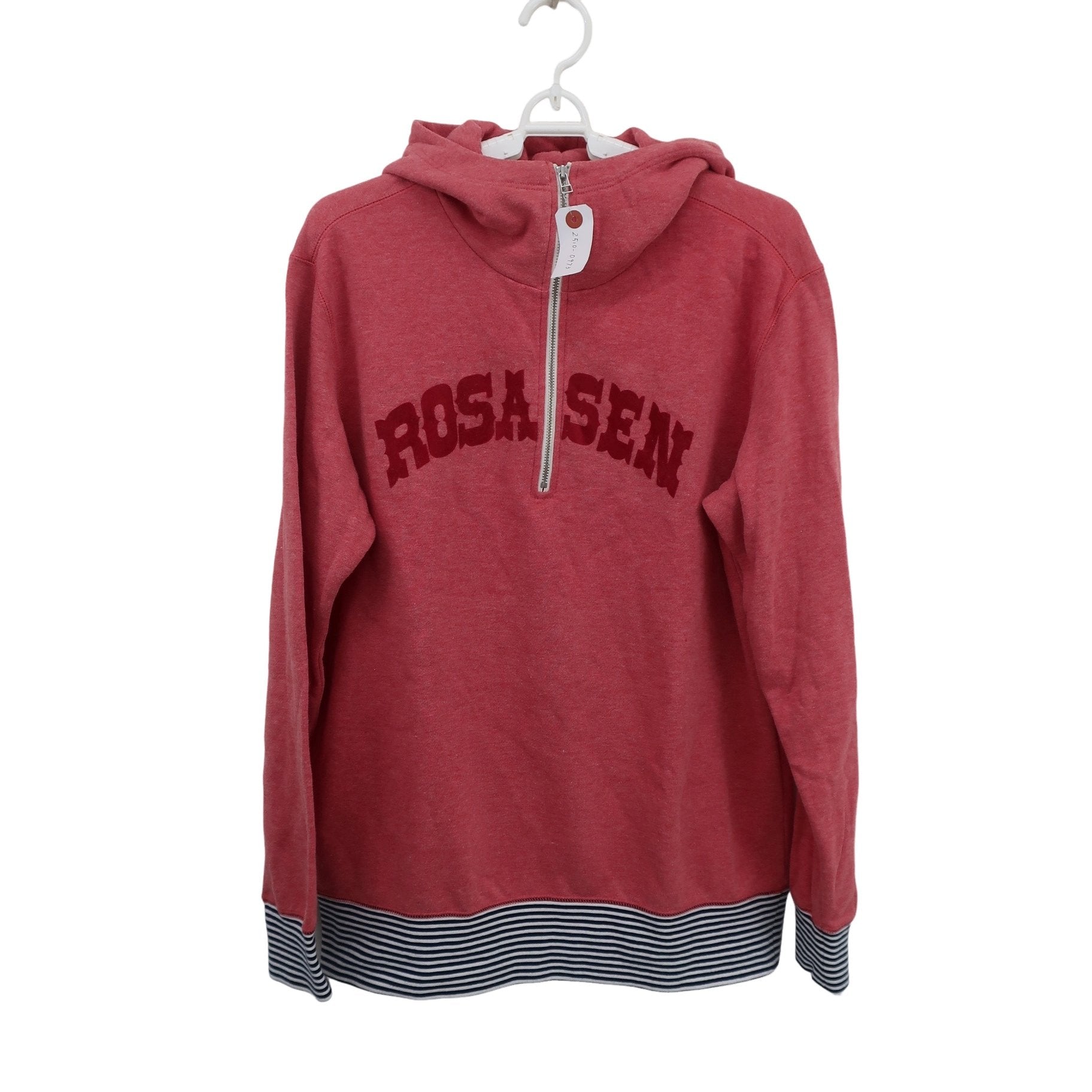 Rosasen(ロサーセン) ハーフジップパーカー ピンク メンズ L B