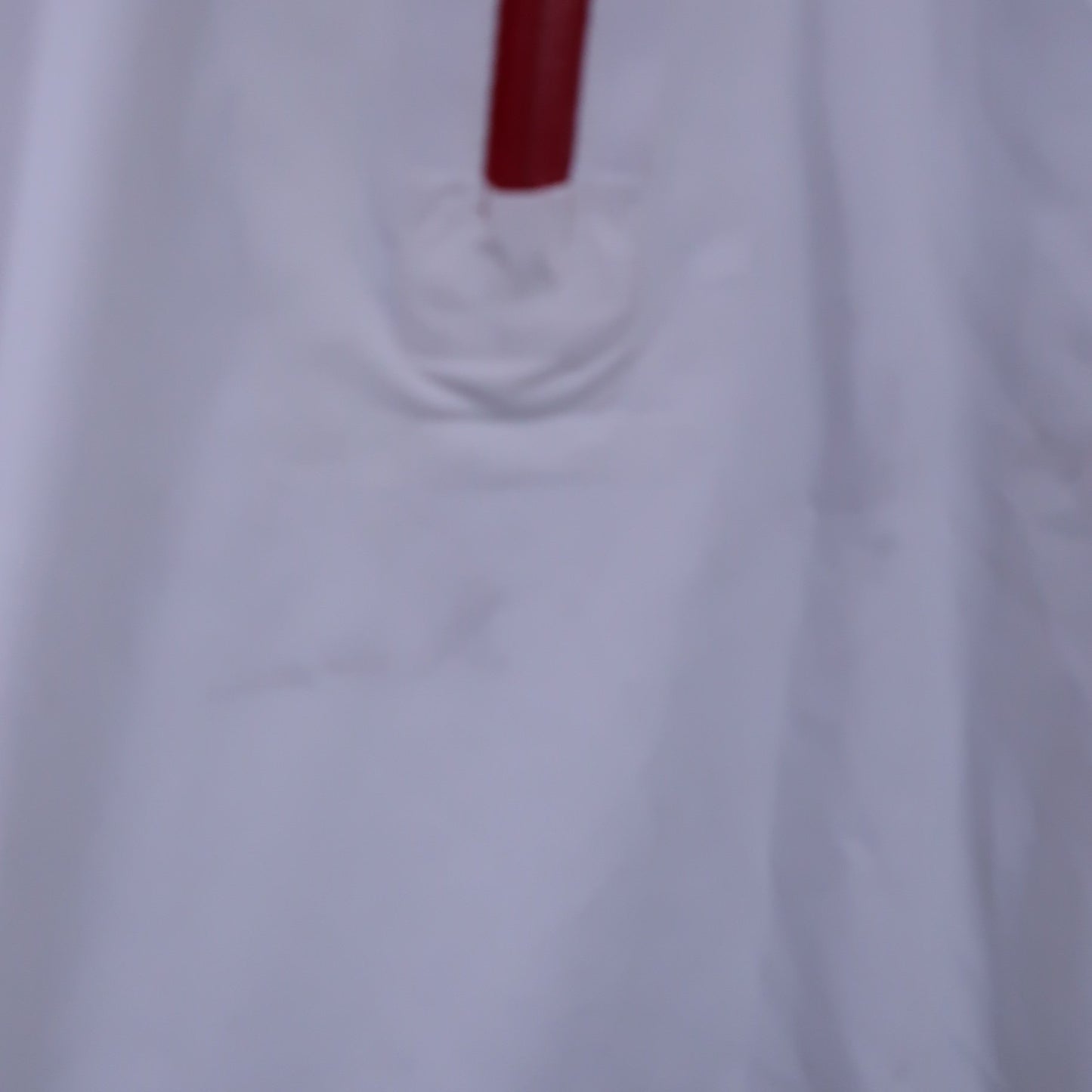 RLX RALPH LAUREN(アールエルエックス) ハーフジップウィンドブレーカー 白ネイビー メンズ M A