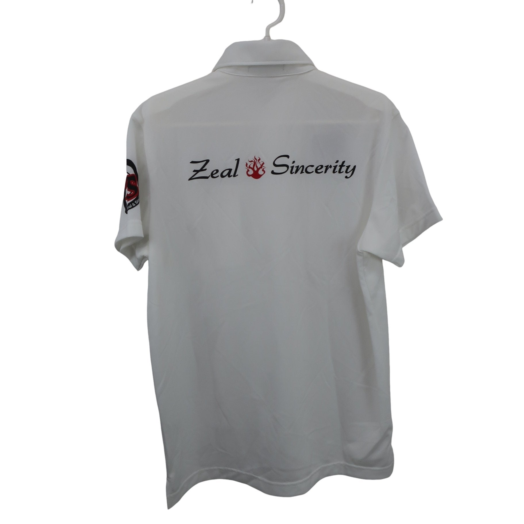 Zeal&Sincerity ポロシャツ 白 メンズ M A