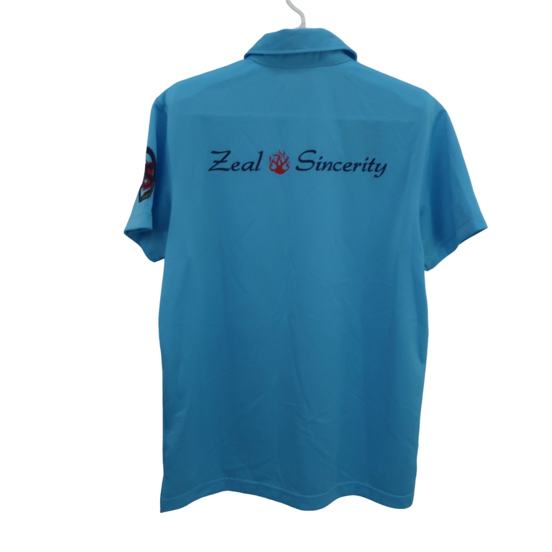 Zeal&Sincerity ポロシャツ 水色 メンズ M A