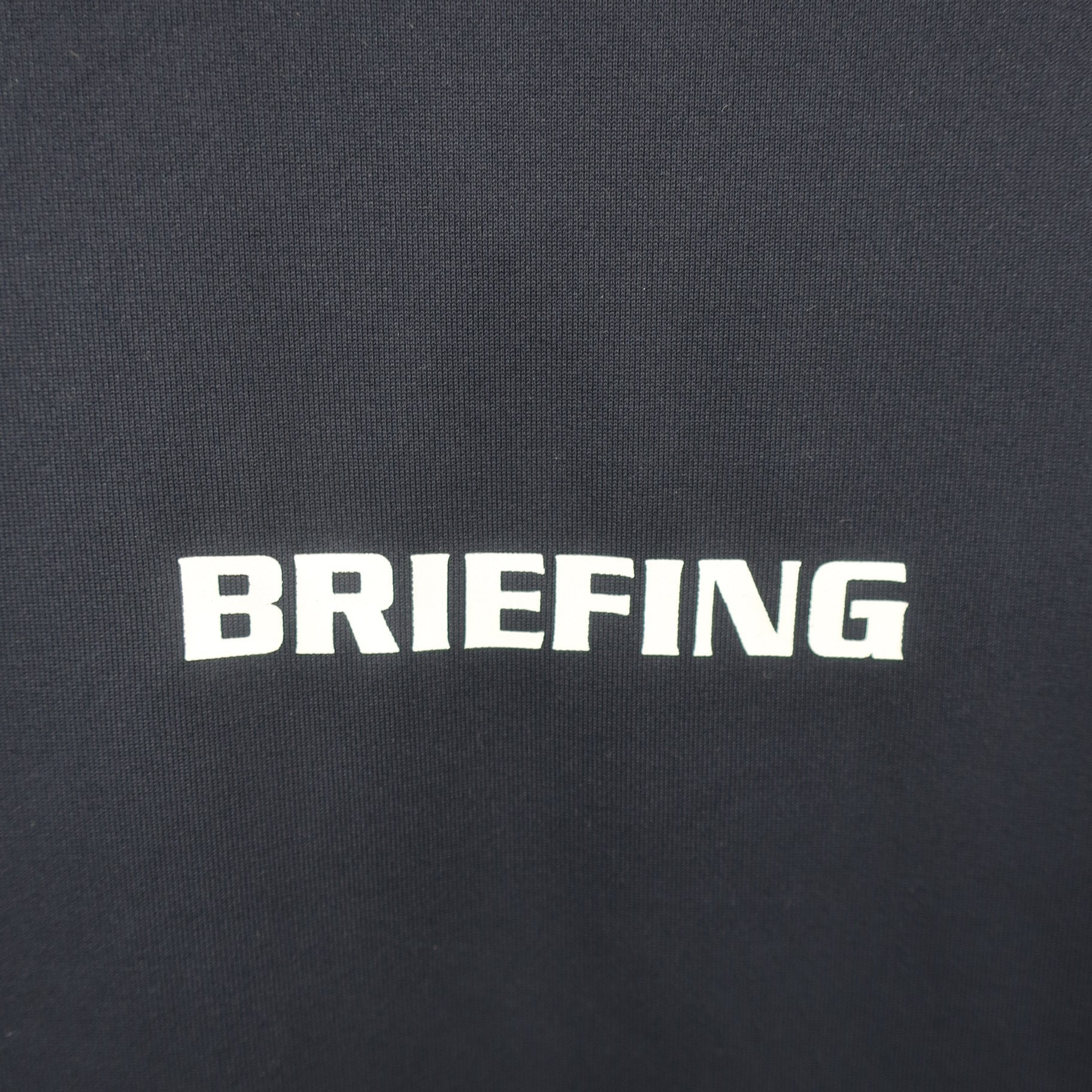 BRIEFING(ブリーフィング) 半袖モックネックシャツ ネイビー メンズ M BBG241M05 S