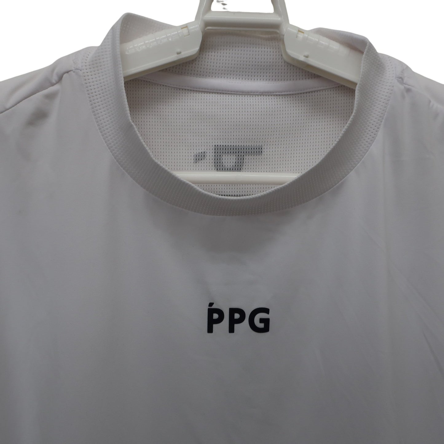 PGG by PEARLY GATES(ピージージー) ノースリーブモックネックシャツ 白 レディース 5 053-9165543 A