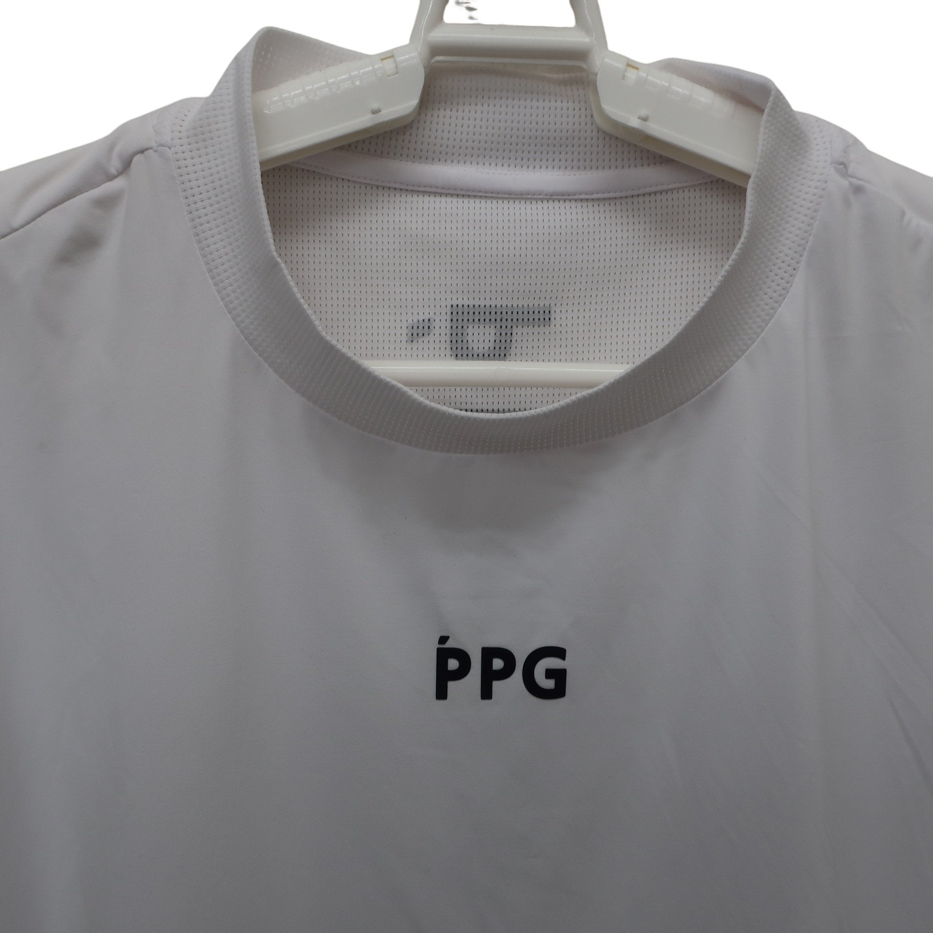 PGG by PEARLY GATES(ピージージー) ノースリーブモックネックシャツ 白 レディース 5 053-9165543 A
