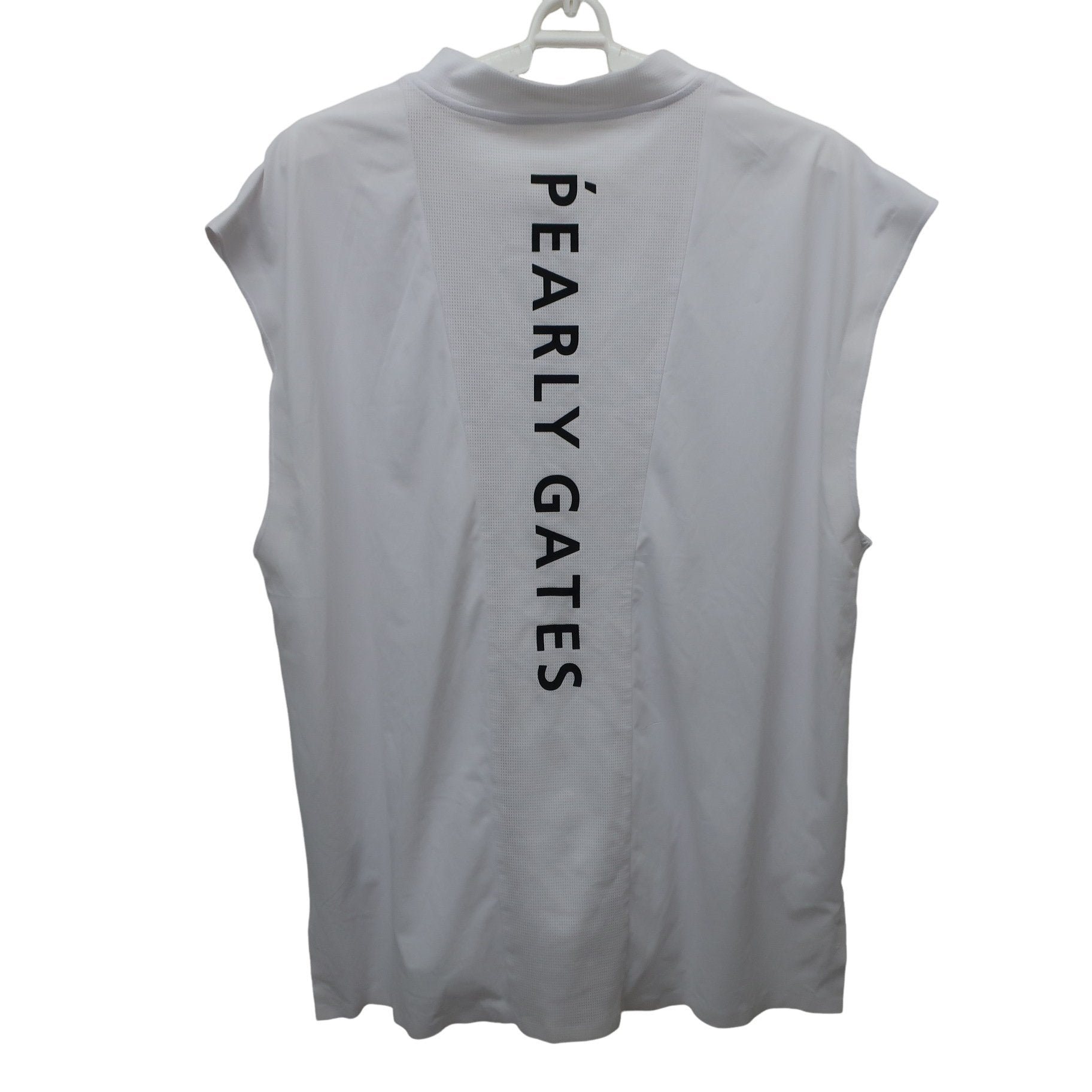 PGG by PEARLY GATES(ピージージー) ノースリーブモックネックシャツ 白 レディース 5 053-9165543 A