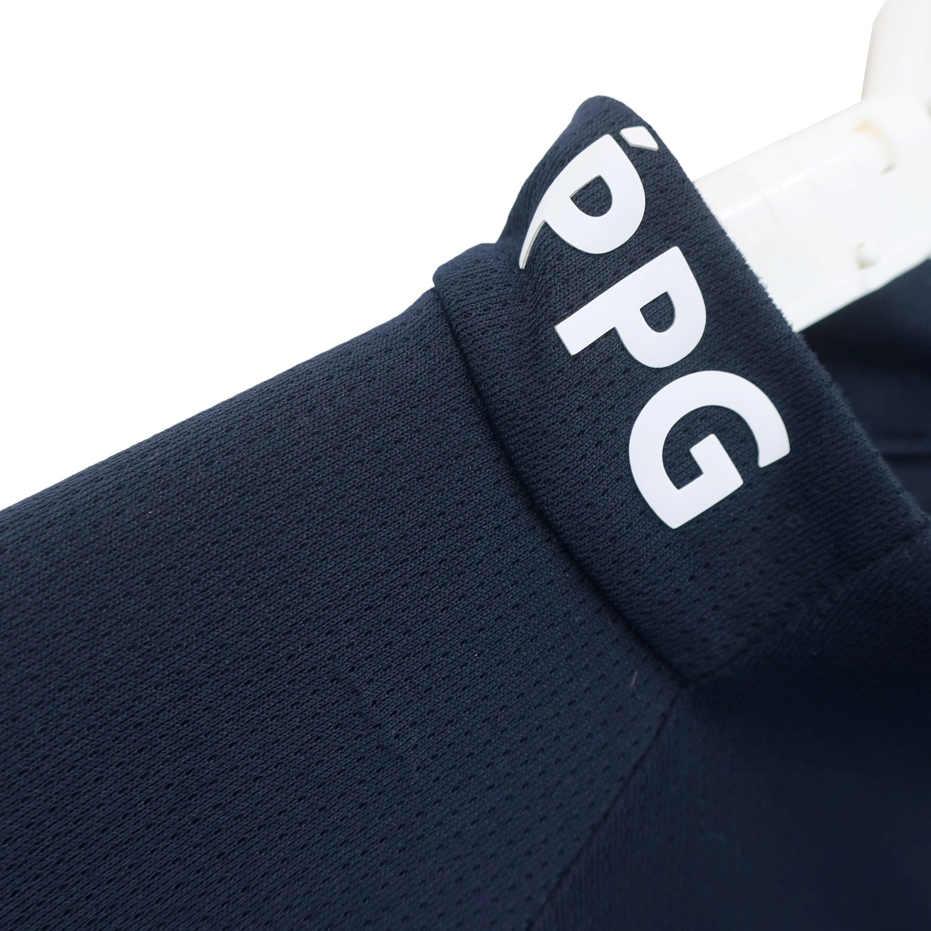 PGG by PEARLY GATES(ピージージー) 半袖ハーフジップシャツ ネイビー メンズ 5 053-9167541 B