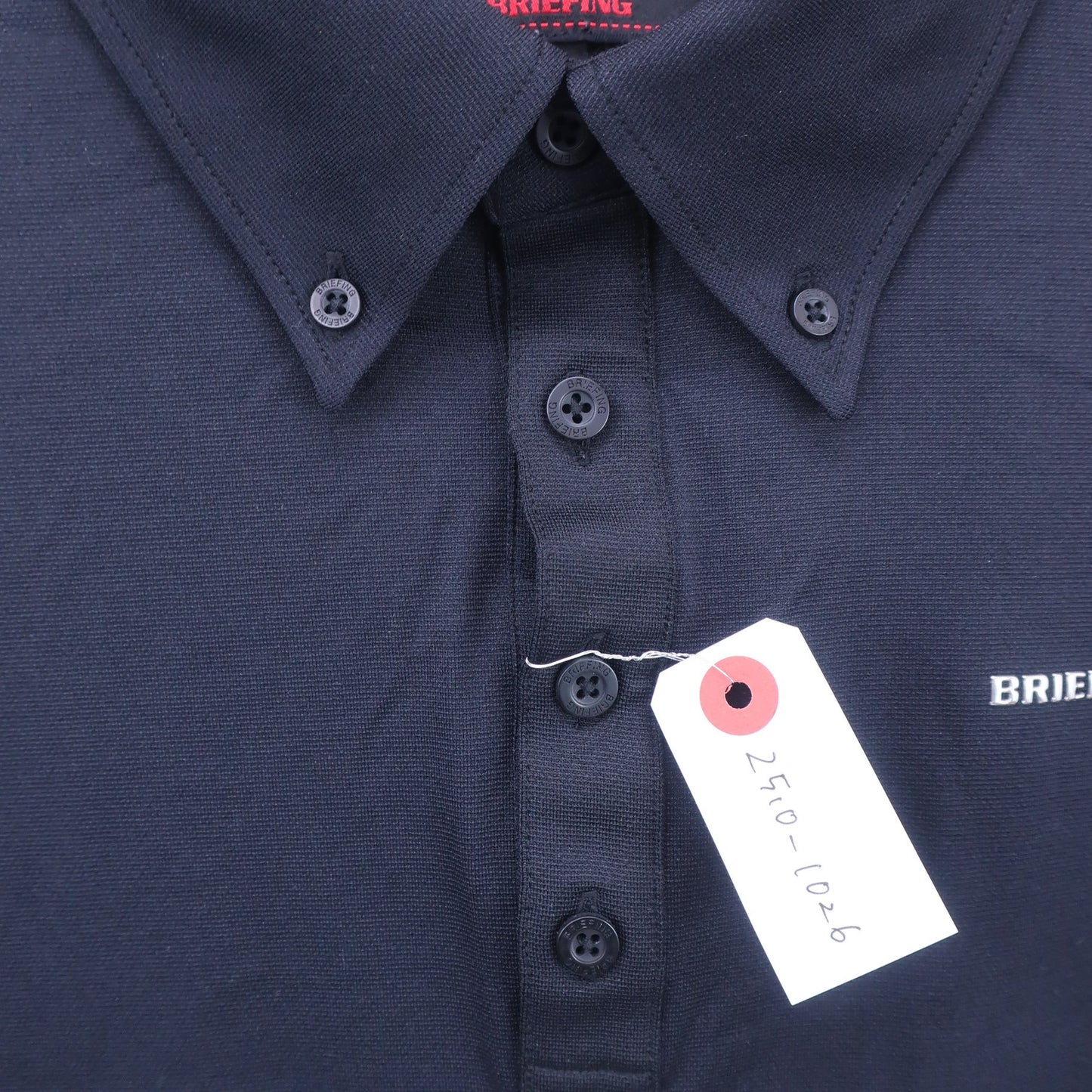 BRIEFING(ブリーフィング) ポロシャツ 黒 メンズ L BBG241M03 S