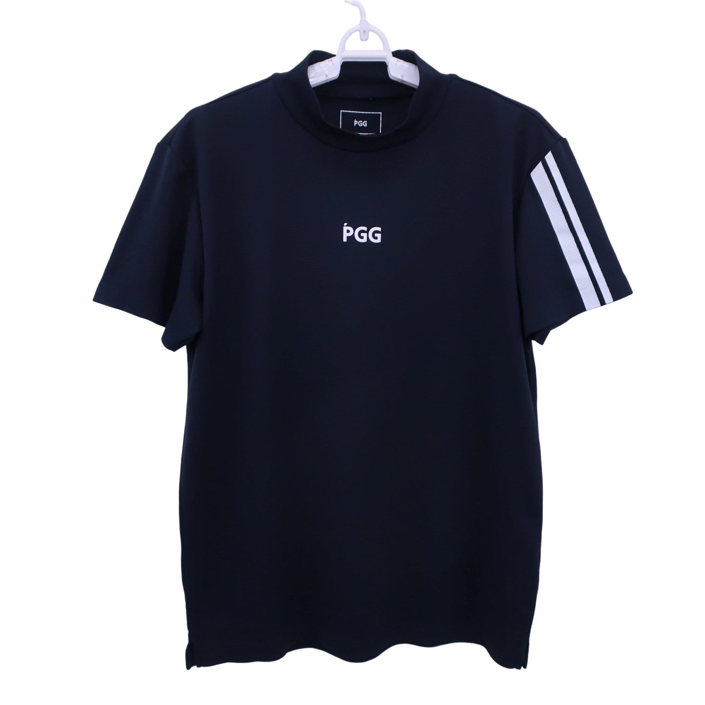 PGG by PEARLY GATES(ピージージー) 半袖モックネックシャツ ネイビー メンズ 5 268-1267601 B