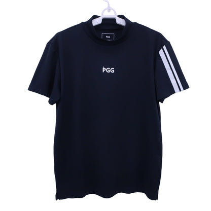 PGG by PEARLY GATES(ピージージー) 半袖モックネックシャツ ネイビー メンズ 5 268-1267601 B