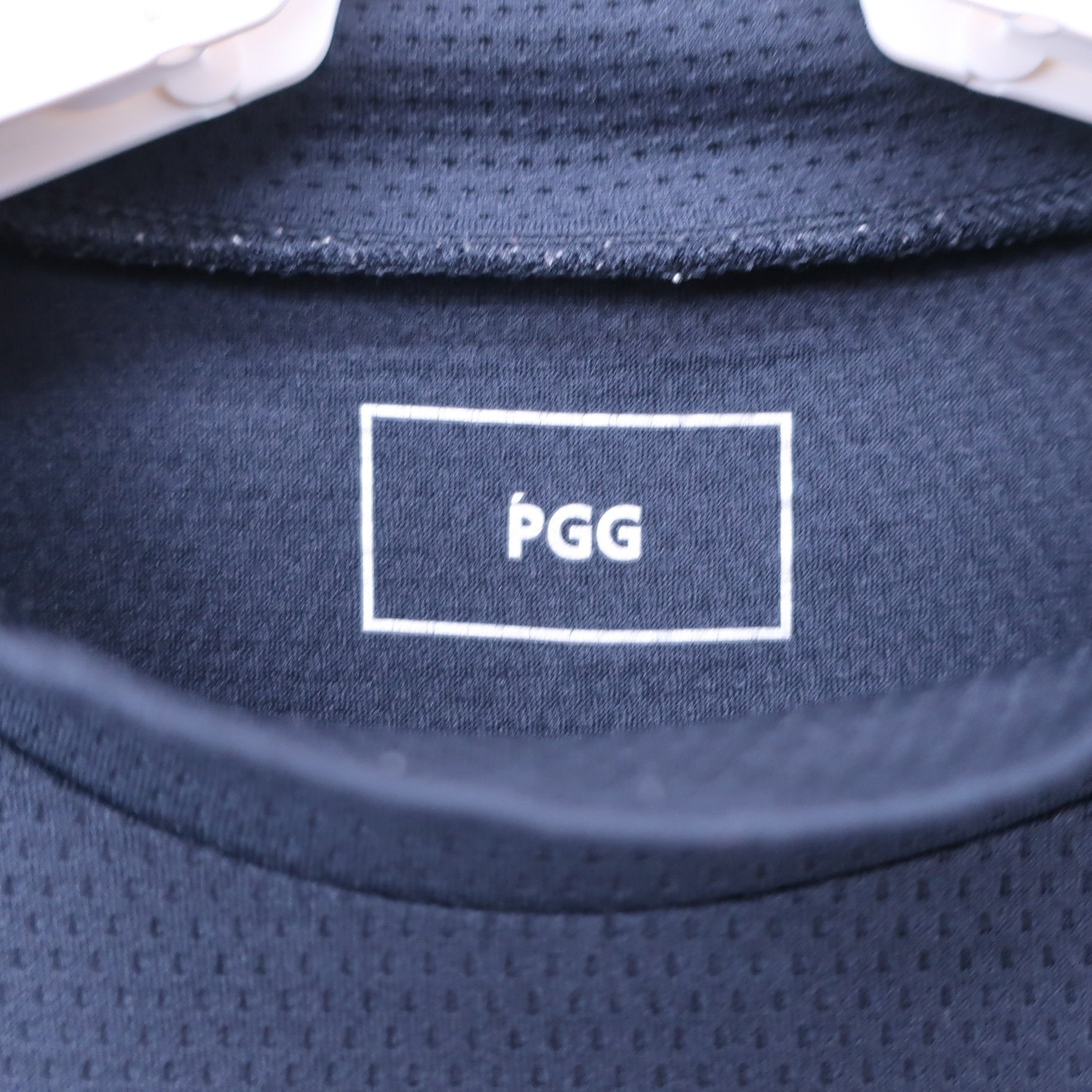 PGG by PEARLY GATES(ピージージー) 半袖モックネックシャツ ネイビー メンズ 5 268-1267601 B