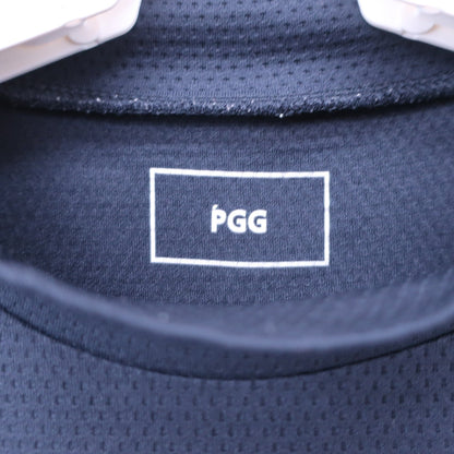 PGG by PEARLY GATES(ピージージー) 半袖モックネックシャツ ネイビー メンズ 5 268-1267601 B