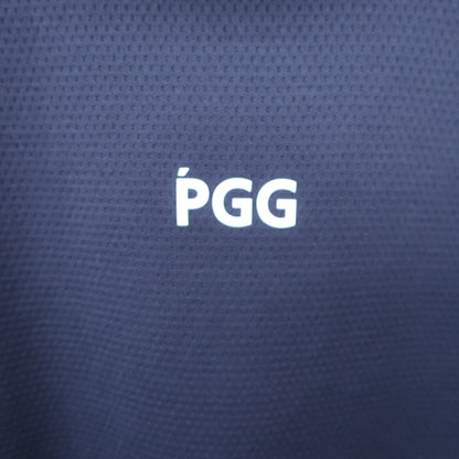 PGG by PEARLY GATES(ピージージー) 半袖モックネックシャツ ネイビー メンズ 5 268-1267601 B