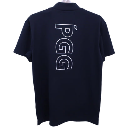 PGG by PEARLY GATES(ピージージー) 半袖モックネックシャツ ネイビー メンズ 5 268-1267601 B