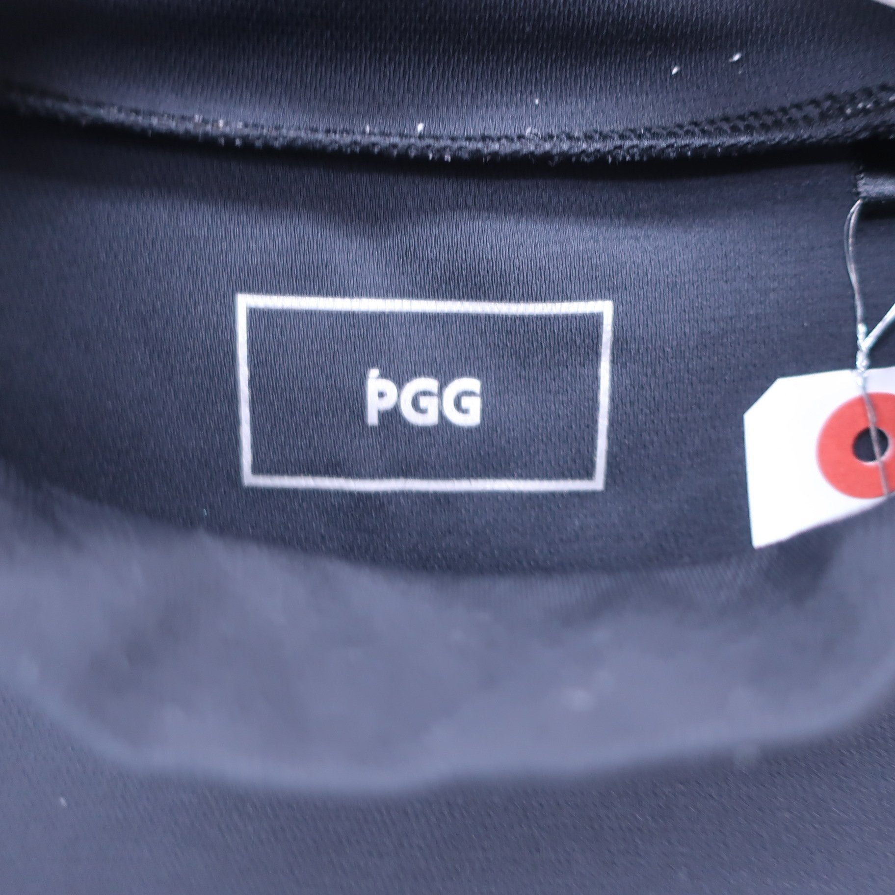 PGG by PEARLY GATES(ピージージー) 半袖モックネックシャツ 黒 メンズ 5 268-2167401 A