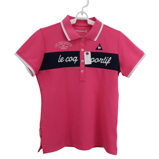 le coq sportif(ルコックスポルティフ) ポロシャツ ピンク レディース L A