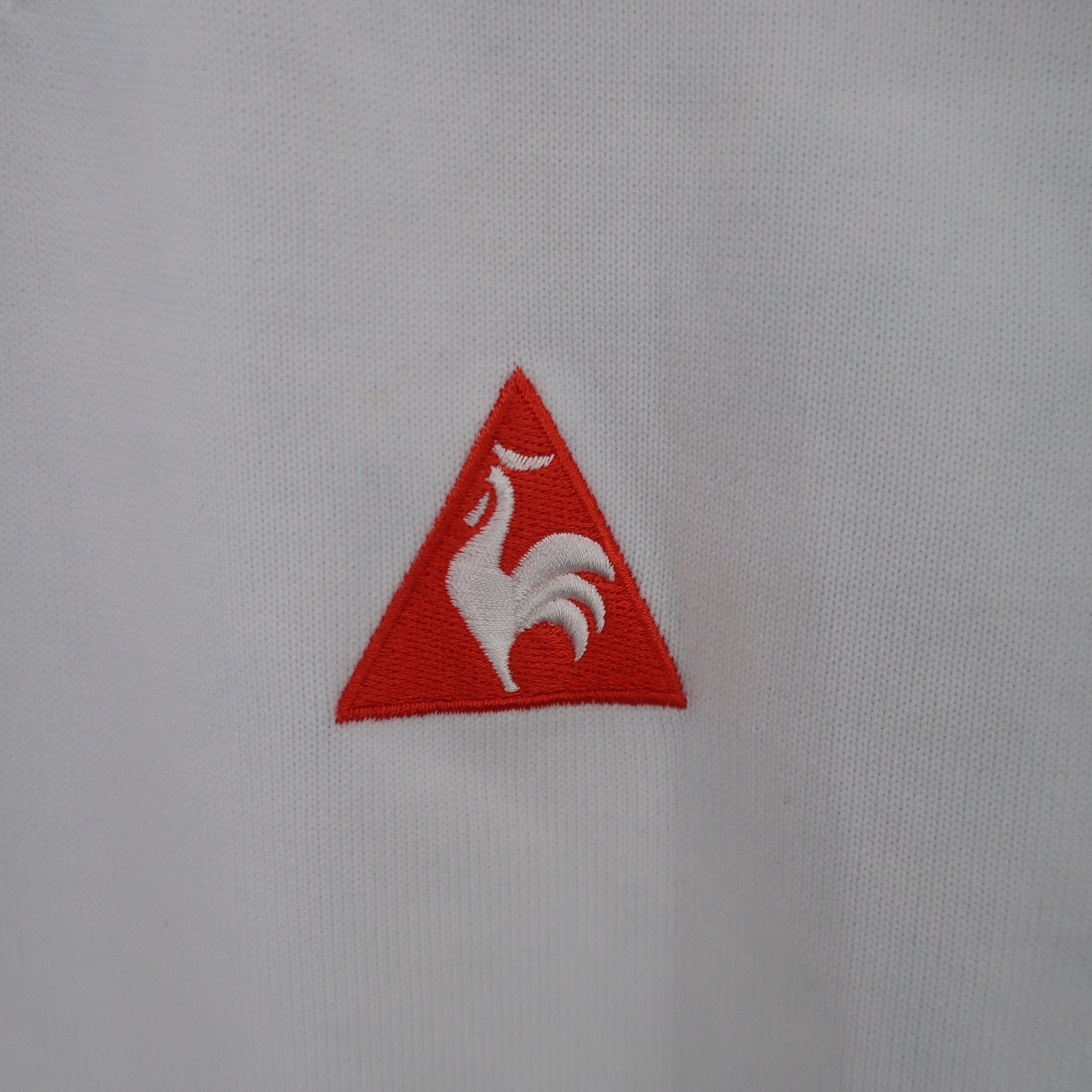 le coq sportif(ルコックスポルティフ) フルジップトレーナー 白青 レディース M B